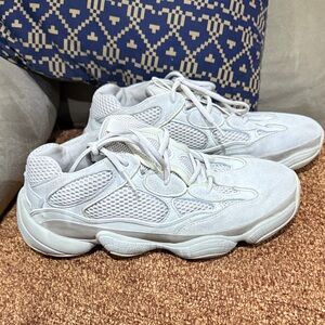 Adidas Light Gray Mesh Sneakers